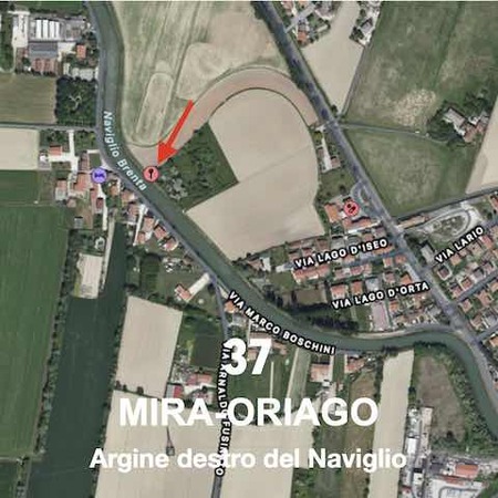 37 - MIRA ORIAGO argine dx Naviglio