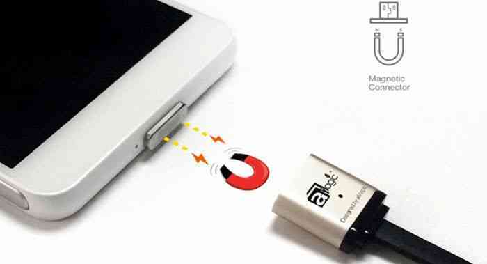 Cable USB magnético