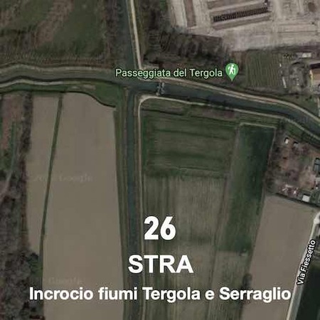 26 - STRA incrocio fiumi Tergola e Serraglio