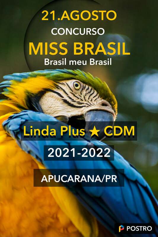MISS BRASIL - LINDA PLUS CDM